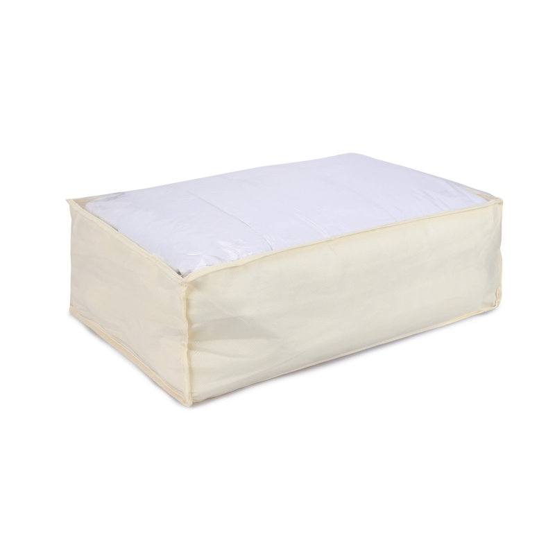 Courtepointe luxueuse, 100% coton, 53,1 po x 78,7 po | Bourre en silicone souple, 400 g / m² | Lavable à la machine à 30 ° C, repassable | Design blanc élégant, parfait pour les chambres confortables et un sommeil confortable
