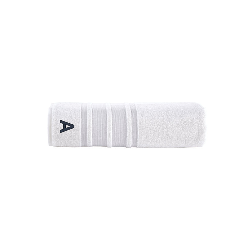 Drap de bain Brooks Brothers, A, Argent argent, Drap de bain - 1 paquet
