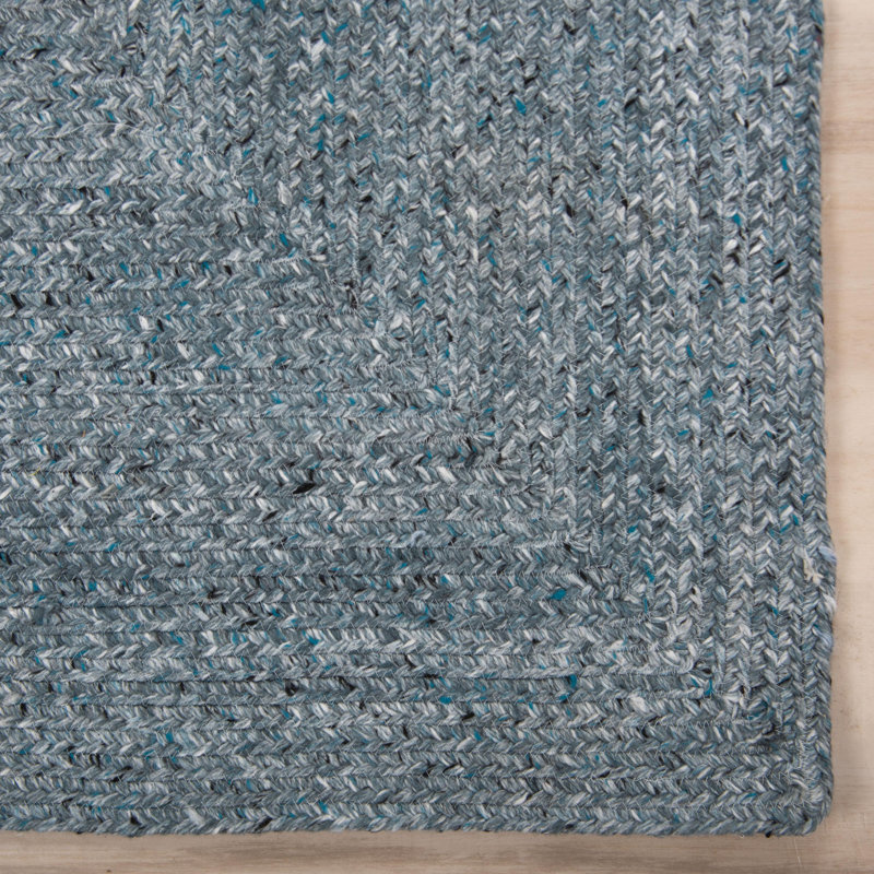 Tapis 100% polyester tissé à la main, Rectangle 7 pi 9 po x 9 pi 9 po