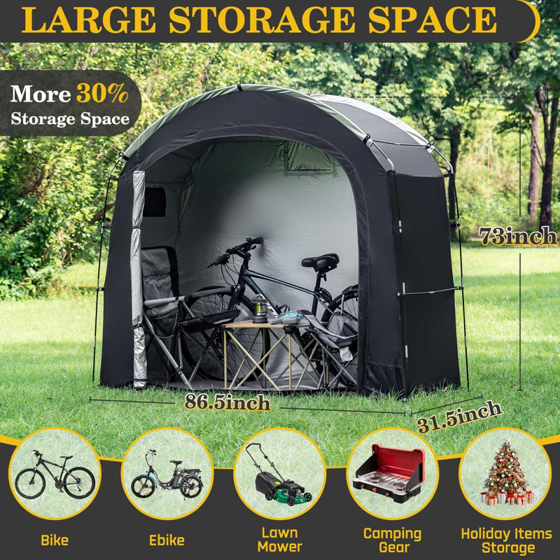 Bike Storage Tent Bicycle Motorcycle Shed