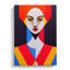 XC1022-389X Abstract Portrait Of A Woman No.2 - Wrapped Canvas Print-187688535-187688520