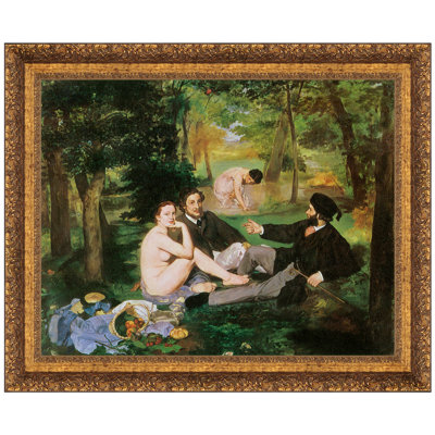 " Luncheon On The Grass, 1863 " by Edouard Manet