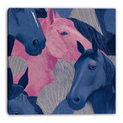 «Midnight Herd», art mural sur toile tendue