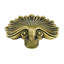 FEDERAL SHELL KNOB IN ANTIQUE NICKEL PLATE-2073963822