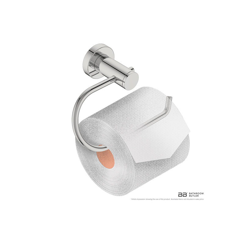 4600 Series Wall Mount Toilet Paper Holder, Polished Stainless Steel