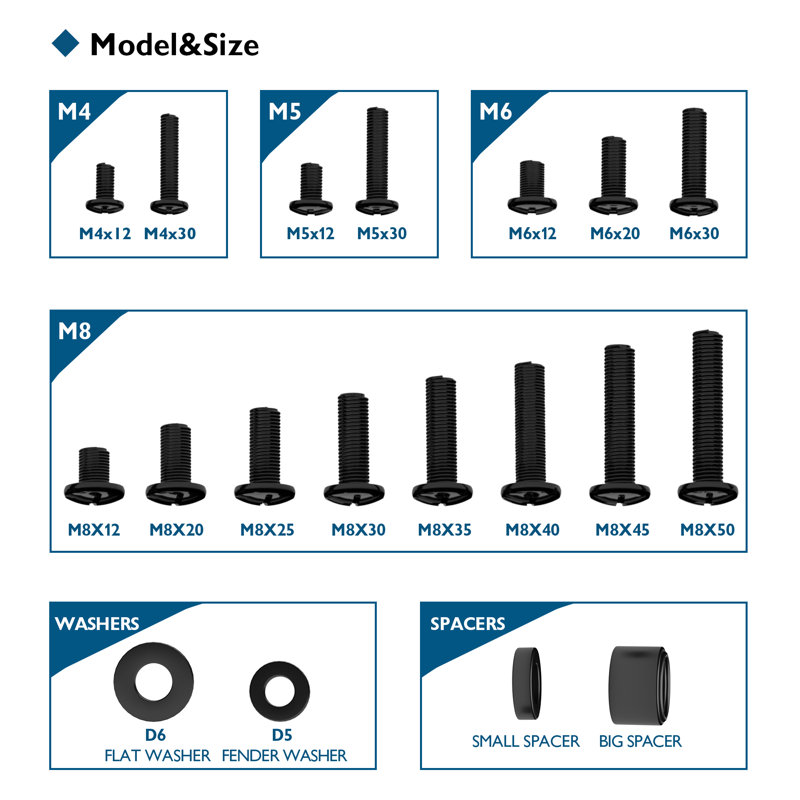 Marsboro Black Trim Kit, Black