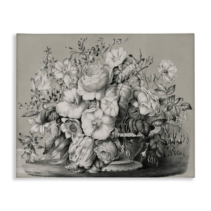 Art mural rétro sur toile, nature morte, H 20 po x l 16 po