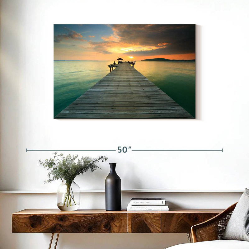 Sunset bay dock Aletra, H 24 po x l 36 po