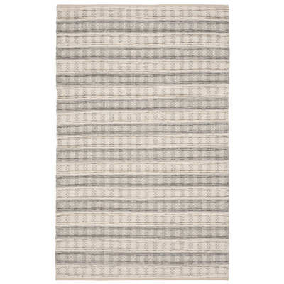 Russo Hand Woven Bamboo Silk Striped Rug