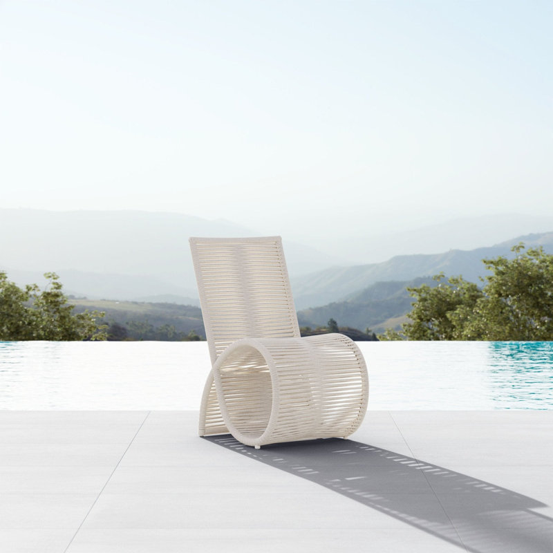 Wave Dining Chair, Matte Ivory/Birch