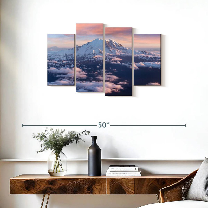 Alvord Mount Rainier, lever du jour, H 22 po x l 36 po