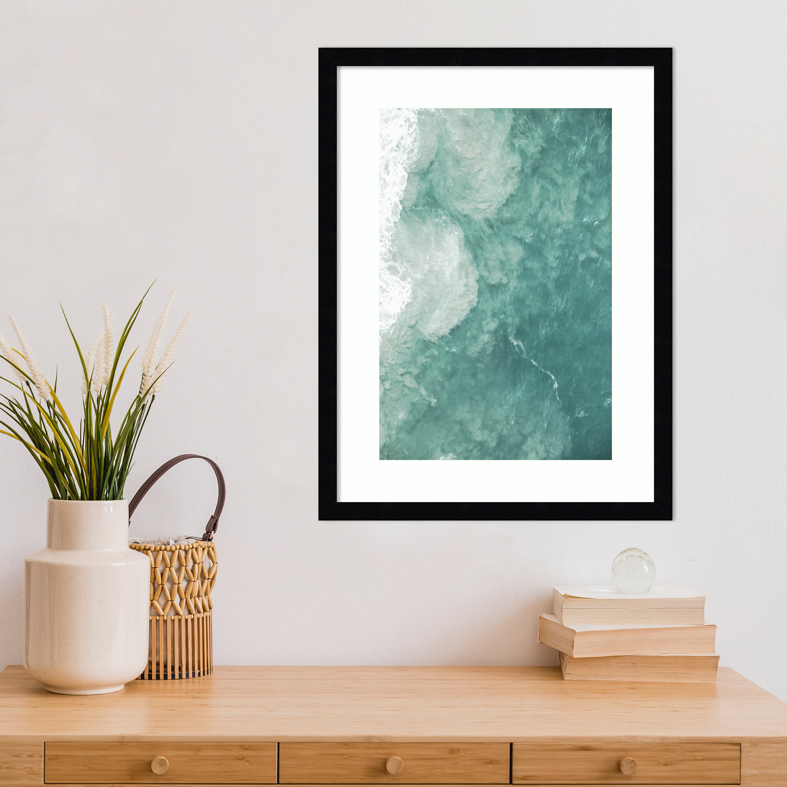 Daisey "Oceano" Print by Shot by Clint, Black, 21" H x 16" W