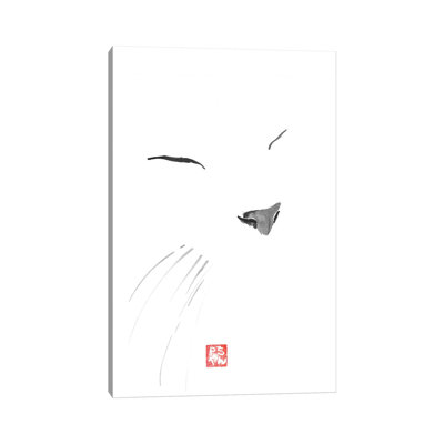 Blanc by Péchane - Print on Canvas