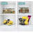  2 Flat and 1 Deep Acrylic Lazy Susan Organizers Set