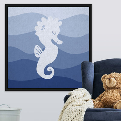 « hippocampe subaquatique de la chambre d’enfant », impression