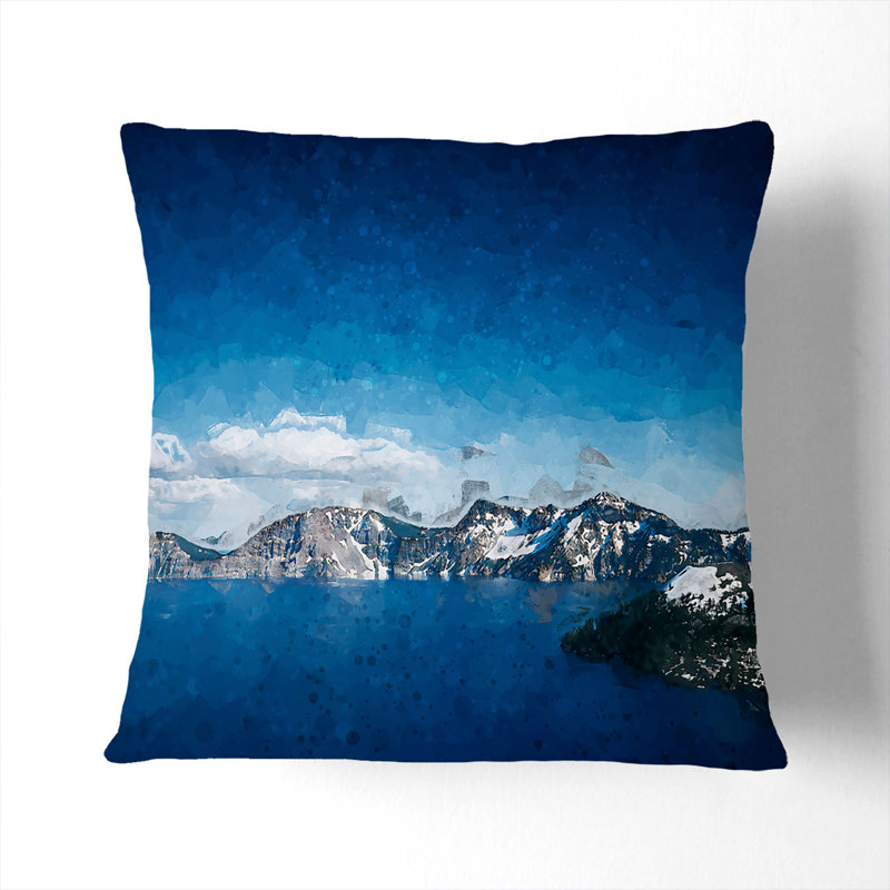 Square Throw Cushion, 55cm H x 55cm W x 20cm D, Stone