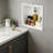 304 Stainless Steel Bathroom Recessed Shower Storage Shelf-652780511