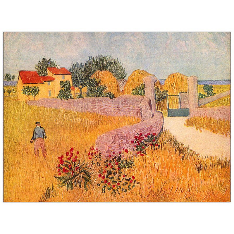 Vincent Van Gogh - Wrapped Canvas Painting, 90cm H x 120cm W x 1.8cm D