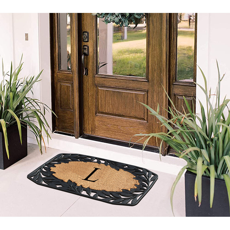 Tapis d'extérieur antidérapant 38 po x 23 po Tijan, L