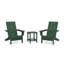 POLYWOOD by AllModern Outdoor Adirondack Chair With Table-1287047522