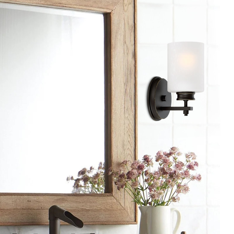 Davonya Steel Armed Sconce, Oil Rubbed Bronze