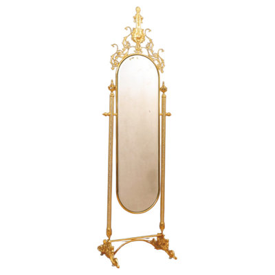 Infinity Oval Lighted Mirror