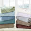 Drap double taupe, 100% matériau et lisse, brossé deux fois, comprend des taies d'oreiller plates et ajustées, taille facile d'entretien, drap élastique, lavable à la machine, lit