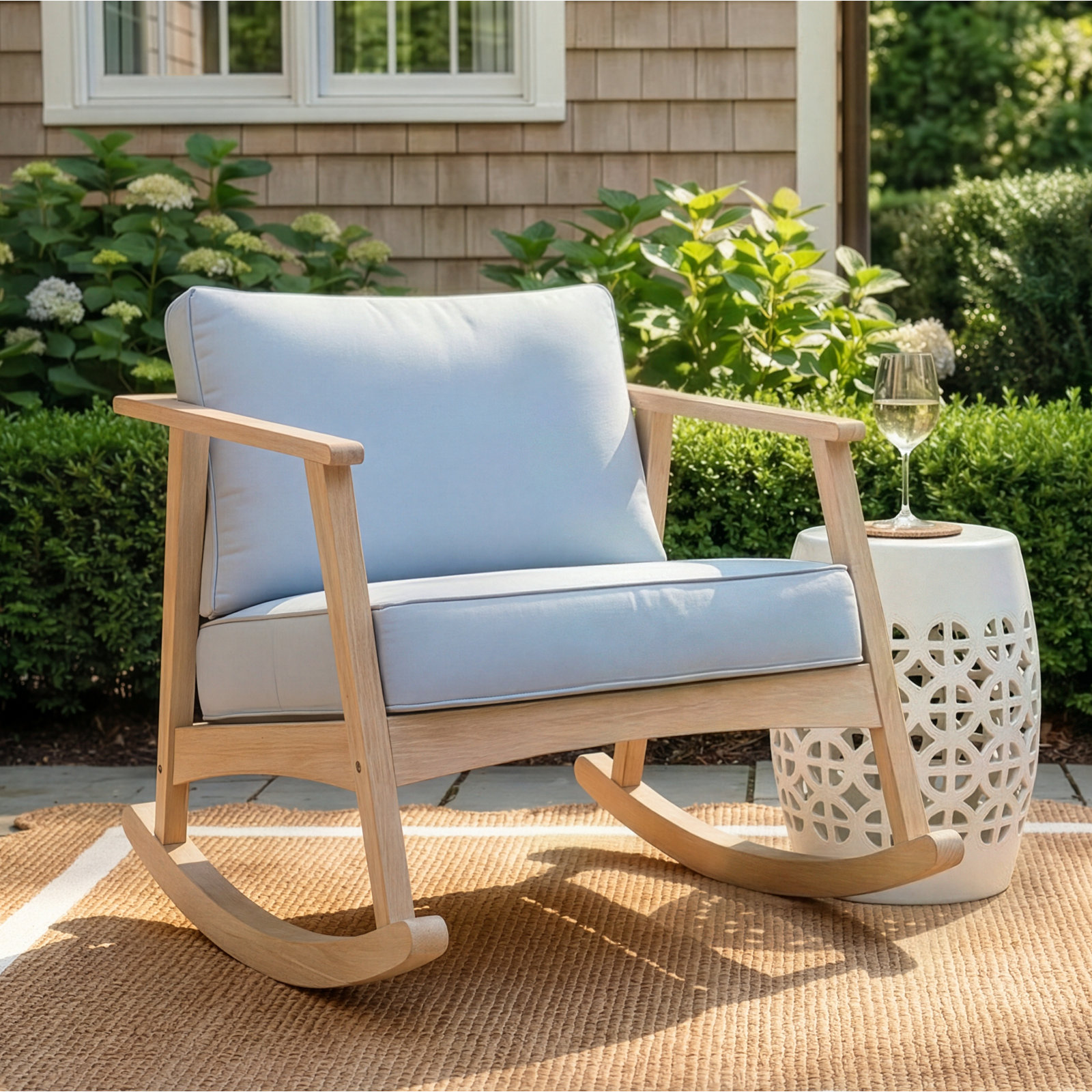 Innocenzio Outdoor Chair with Sunbrella® Cushions