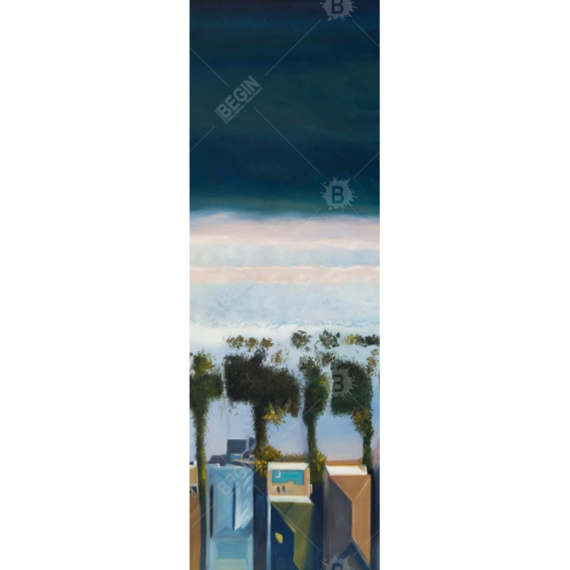 «Bird's Eye View Of Beach» sur toile