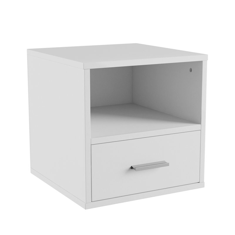 Table de bout empilable Danaya, Blanc
