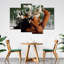 «Abstract Black Beauty II», reproduction sur toile-93058683