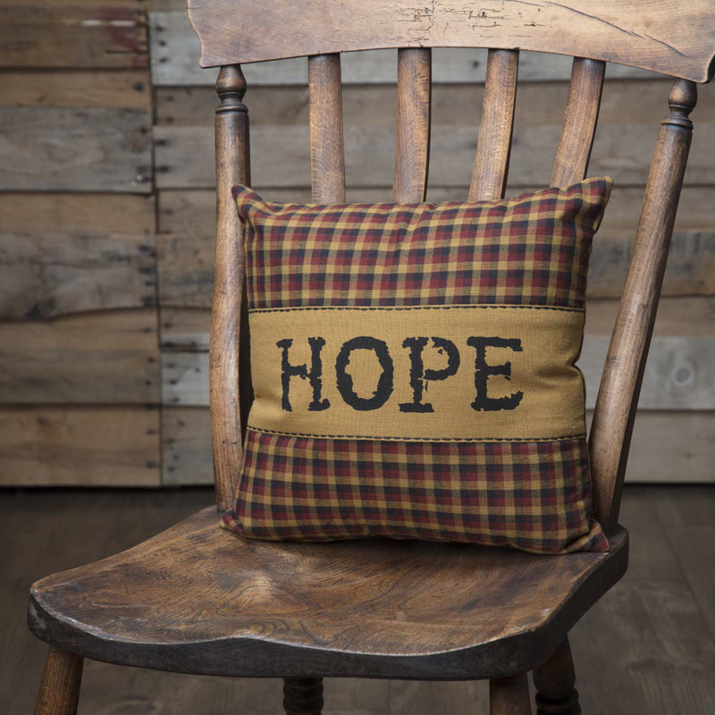 Coussin 100% coton Hope