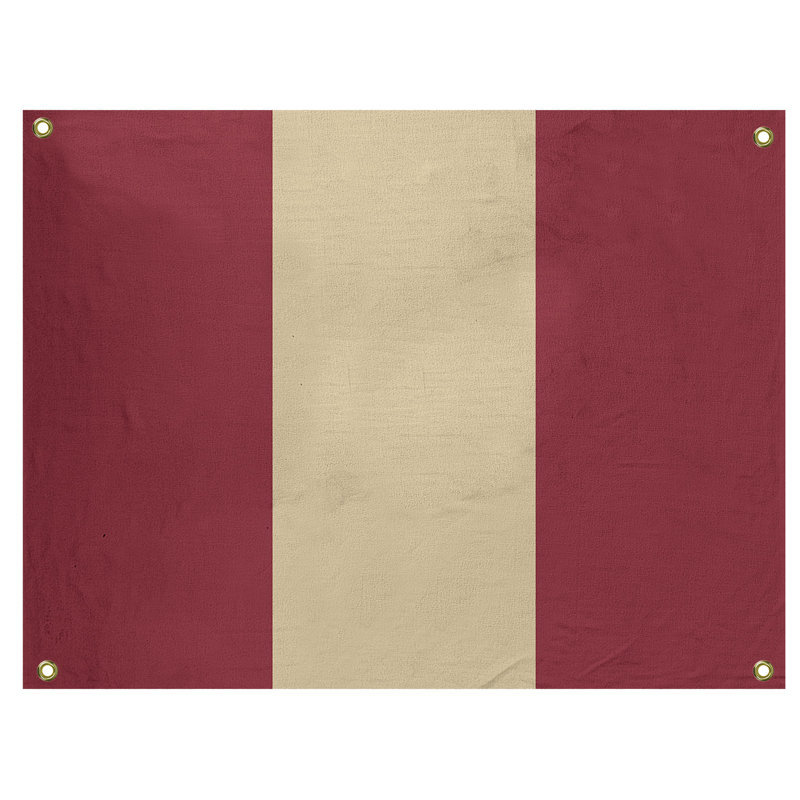 Tapisserie de polyester Arizona, H 26 po x l 36 po x P 1 po, Rouge brique / sable du désert / rouge brique