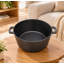 13.3 lb. Matte Black 10.2 " Iron Camping Cookware