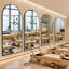 Très grand miroir de plancher arqué en métal pleine longueur avec support, miroir mural ou incliné pour chambre à coucher, salle de gym à domicile, salon, entrée-1200067745-1200067747