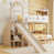 Beige / blanc