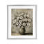 "Bold Contrast Floral Arrangement", reproduction de verre encadrée par Petal Prints Design-1669068035-1669068286