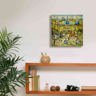 'The Garden of Earthly Delights - Center Panel' by Hieronymus Bosch, Canvas Wall Art