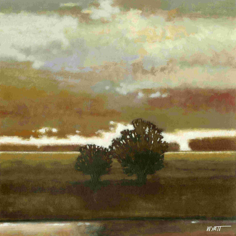 Painted Sky II, H 20 po x l 20 po