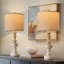 Ensemble de 2 lampes de table rustiques 20,5 / 24 "Tradition-1196963253-1196963249