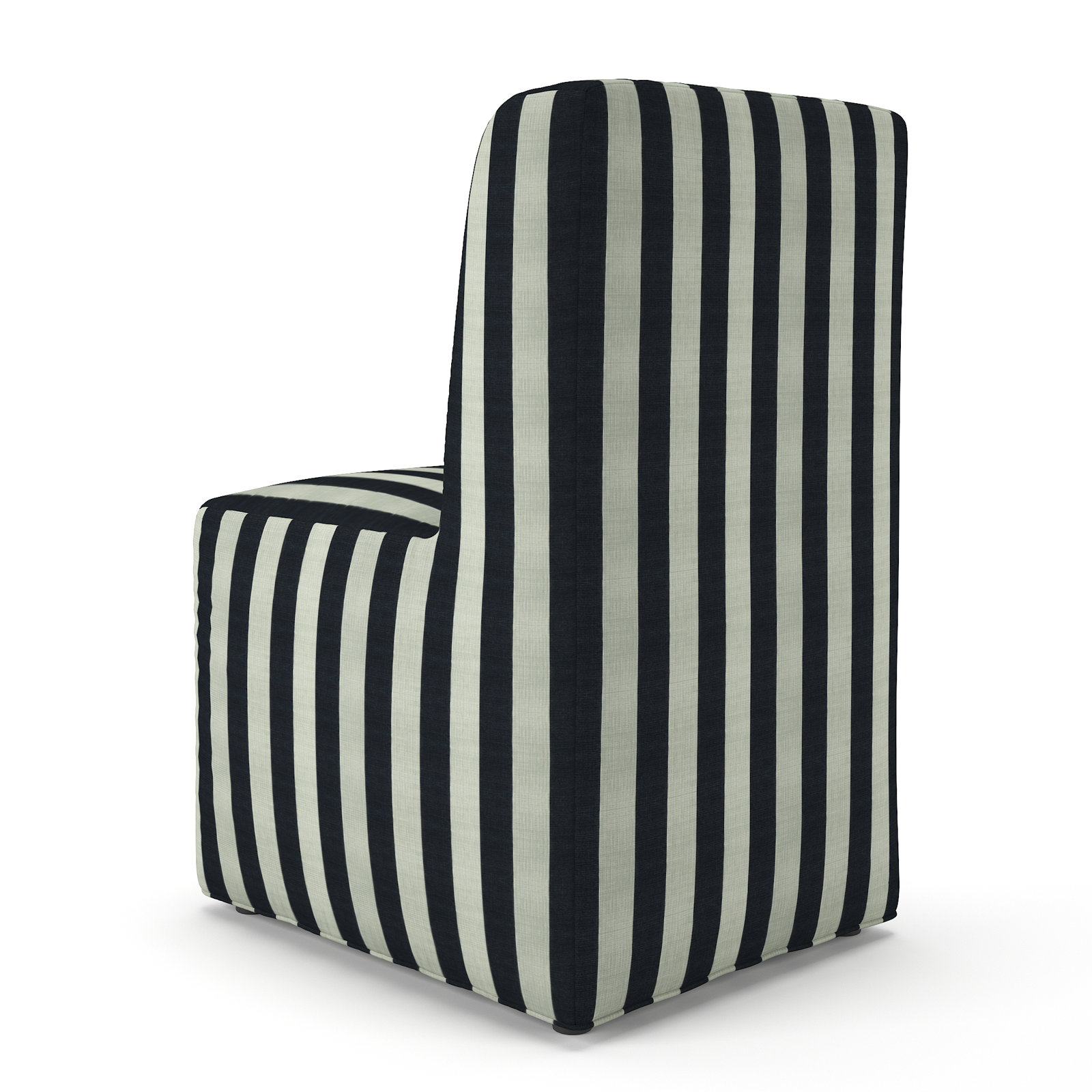 Praia Sunbrella® Patio Dining Chair, Expressive Mist Striped Sunbrella®