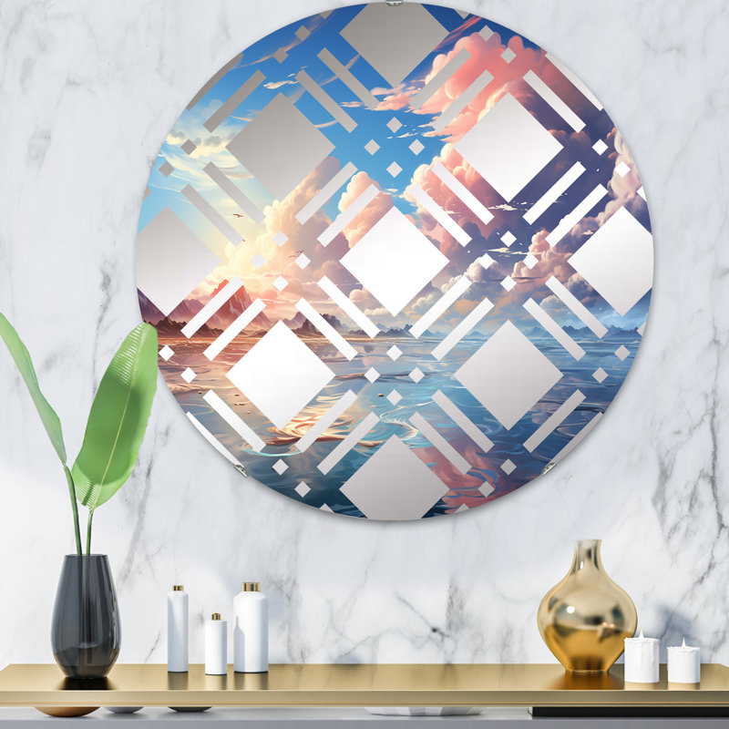 Caelix Circle Mirror, 31.4" x 31.4"