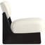Fauteuil d'appoint en cuir Vetra Lystra-121555200-121555206