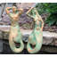 Ensemble de statue de jardin 2 pièces Life's a Beach Classic Mermaid and Merman-84593653