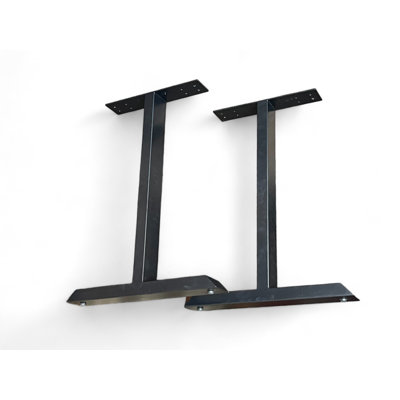 Base simple en T, ensemble de 2 28 po