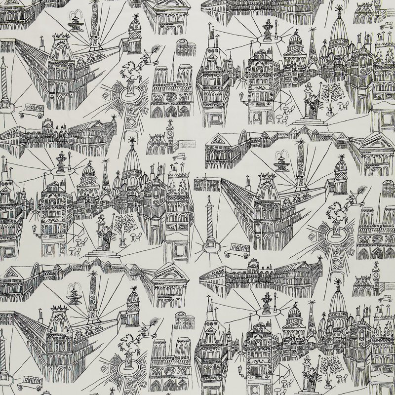 Views Of Paris Fabric