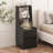 Black Multi-Functional Smart Bedside Table With Charging Socket, Night Light & Storage Cabinet-1721847435-1721847432