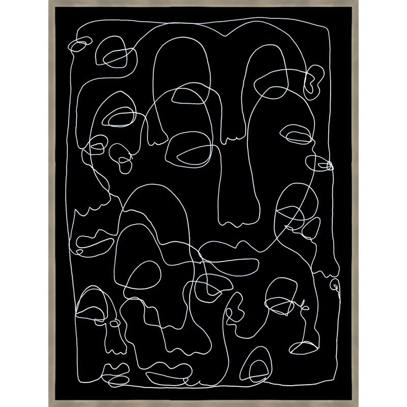 All Around II Print by Paul Spring, Image Brush Gel, 33.75" H x 25.75" W