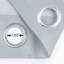 Paire de rideaux transparents avec œillets Diyon-972052055-972052054