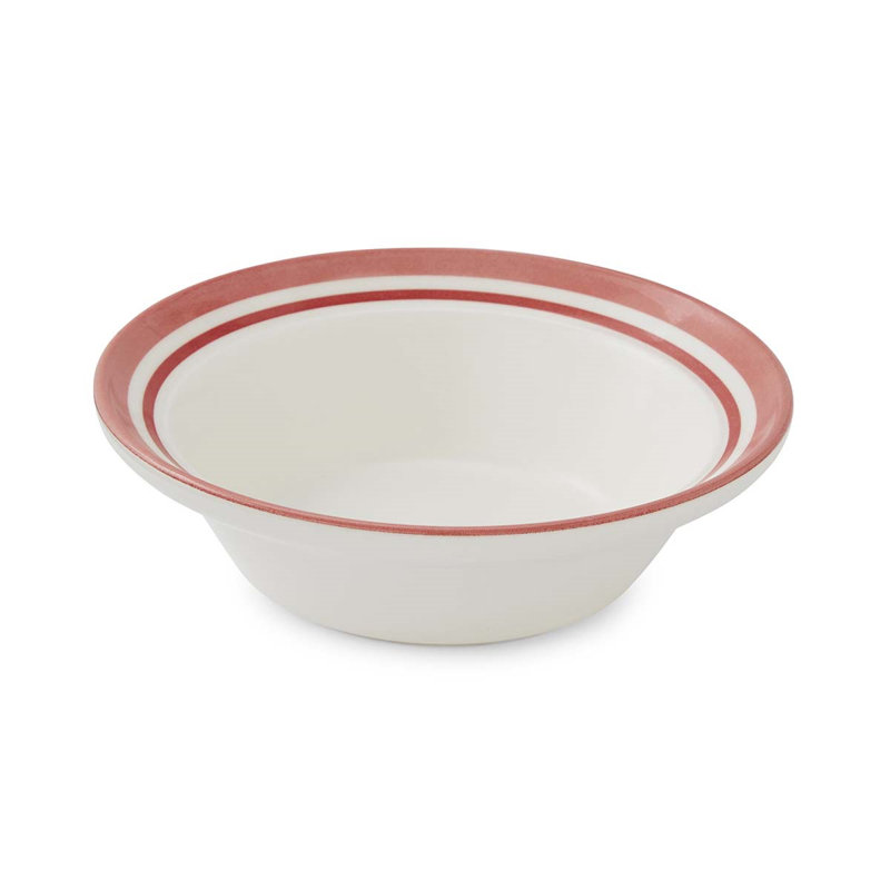 Portmeirion, Potters Stripe - Soup Plate, Red